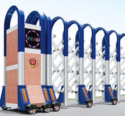 用于電動伸縮門門柱固定的模壓連接件